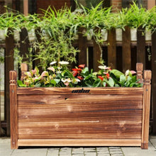 Load image into Gallery viewer, Medium Raised Garden Bed 60x30x33cm Wooden Planter Box
