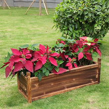 Load image into Gallery viewer, Medium Raised Garden Bed 60x30x33cm Wooden Planter Box
