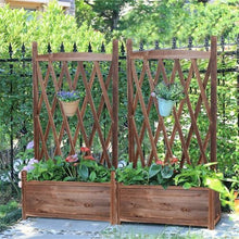 Load image into Gallery viewer, Large Raised Garden Bed Wooden Planter 90x30x33cm
