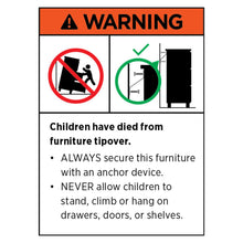 Load image into Gallery viewer, Sarantino Cielo 2-Tier Console Table Dark Walnut
