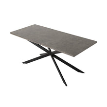 Load image into Gallery viewer, Falcon Rectangular Dining Table MDF Marbling
