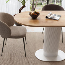 Load image into Gallery viewer, Clara Gather Round Oval Dining Table
