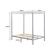 Load image into Gallery viewer, 4 Four Poster Queen Bed Frame
