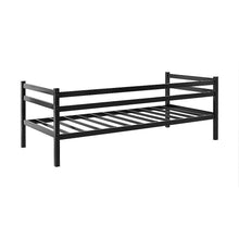 Load image into Gallery viewer, Single Daybed Metal Frame Sofa Premium Black Day Bed Steel Support - The White Mall
