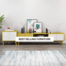 Load image into Gallery viewer, NNECN Modern TV Stand Side table &amp; Coffee Table package for Living Room
