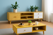 Load image into Gallery viewer, NNECN Modern Living Room TV Stand Table Set
