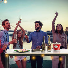 Load image into Gallery viewer, Xxl Marble Kitchen Bar Table Counter Breakfast Dining Table W/ Thicken Metal Leg
