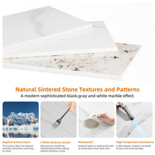 Load image into Gallery viewer, 2-Tier White Marble Entryway Console Table Extra Long Foyer Couch Table
