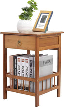 Load image into Gallery viewer, Classic Bedside Table Drawer Side Table Living Room Coffee Tea End Table
