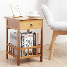 Load image into Gallery viewer, Classic Bedside Table Drawer Side Table Living Room Coffee Tea End Table
