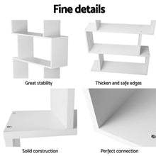 Load image into Gallery viewer, Artiss King Single Bed Frame and Bookshelf - The White Mall
