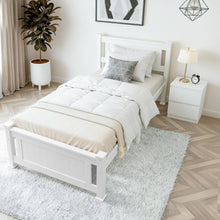 Load image into Gallery viewer, Artiss King Single Bed Frame and Bedside Table
