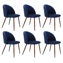 Load image into Gallery viewer, Levede 6x Dining Chairs Seat French Navy-1975420352863539200
