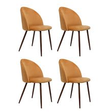 Load image into Gallery viewer, Levede 4x Dining Chairs Seat French Mustard-1973193555694456832
