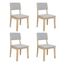 Load image into Gallery viewer, Levede Dining Chairs 4 Upholstered Kitchen Chair-1975420365194792960
