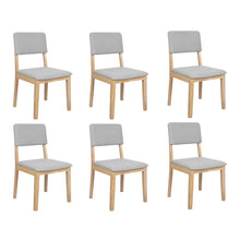 Load image into Gallery viewer, Levede Dining Chairs 6 Upholstered Kitchen Chair-1975420365370953728
