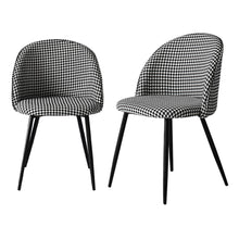 Load image into Gallery viewer, Levede 2x Dining Chairs Kitchen Cafe Black and White-1975420492424810496
