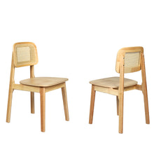 Load image into Gallery viewer, Levede 2x Rattan Dining Chair Wooden Kitchen Chair-1973193511004147712
