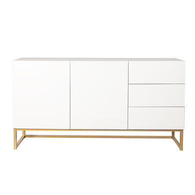 Levede Buffet Sideboard Storage Cabinet White-1975420495406960641