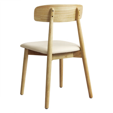 Levede 2x Dining Chairs Kitchen Chair Natural-1973194086072586241