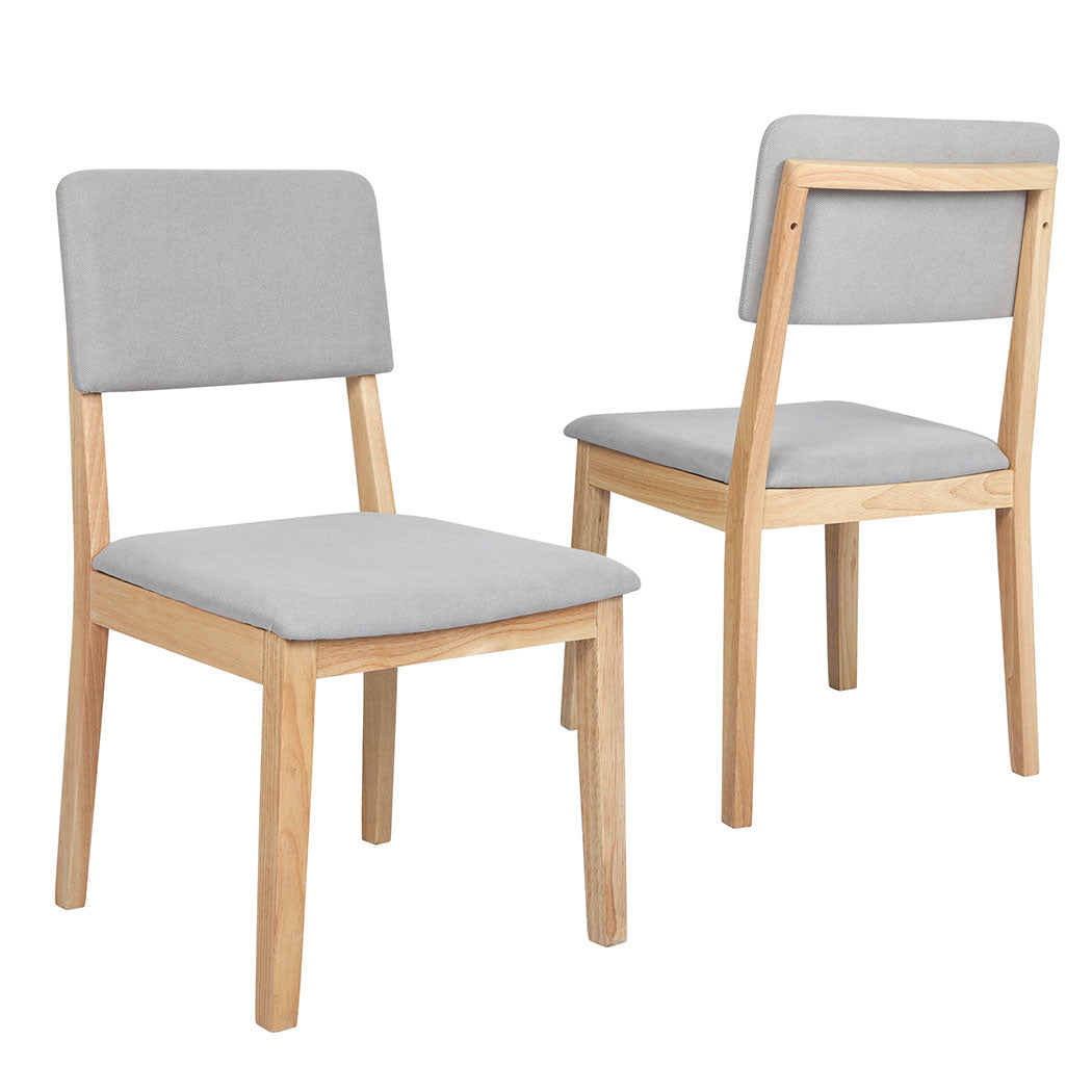 Levede Dining Chairs 8 Upholstered Kitchen Chair-1975420365547114497