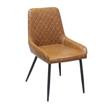 Load image into Gallery viewer, Dining Chairs x 4 Padded Seat PU Faux Leather-1975420386602520577

