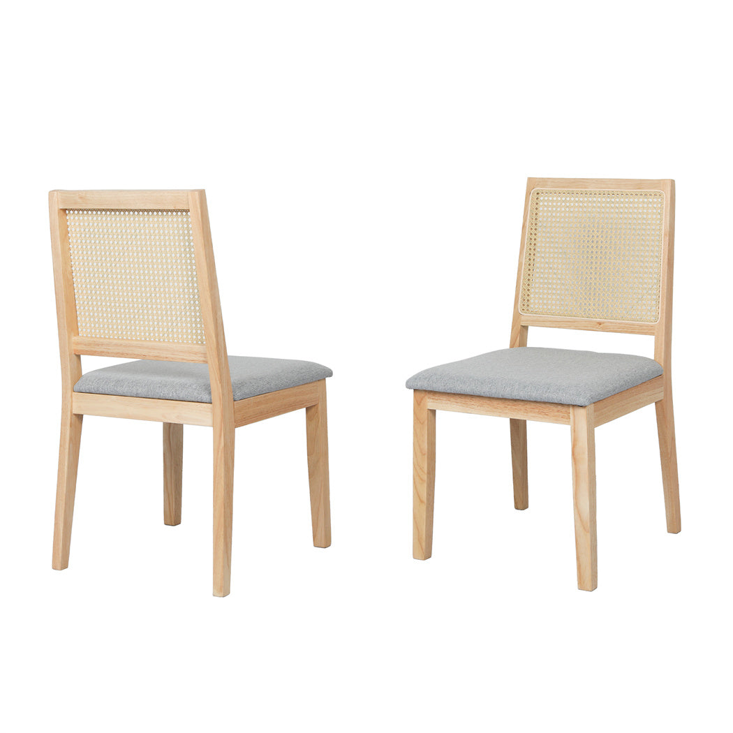 Levede 6XCane Dining Chair Rattan Armless Seat-1975420364464984065