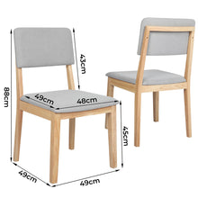 Load image into Gallery viewer, Levede Dining Chairs 8 Upholstered Kitchen Chair-1975420365547114498
