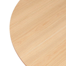 Load image into Gallery viewer, Levede Dining Table Round Rubberwood Base 100cm Natural 100 CM-1973194086840143875
