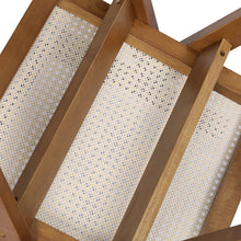 Load image into Gallery viewer, Levede 1x Walnut Wicker Armchair Dining Chair-1973194083212070916
