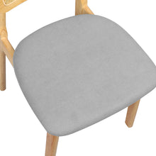 Load image into Gallery viewer, Levede Dining Chair Wood Rattan Armless Natural x4-1975420366251757572
