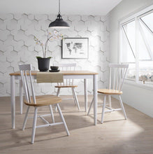 Load image into Gallery viewer, Solid Danish Oak Dining Table in Farmhouse Style-dining table-The White Mall
