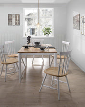 Load image into Gallery viewer, Solid Danish Oak Dining Table in Farmhouse Style-dining table-The White Mall
