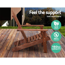 Load image into Gallery viewer, Adirondack Patio Wood Deck Chair-Deck Chair-The White Mall
