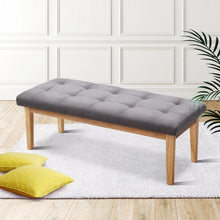 Load image into Gallery viewer, Artiss Bench Ottoman Upholstered Fabric
