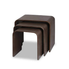 Load image into Gallery viewer, Artiss Set of 3 Wooden Coffee Table - Walnut-Furniture-The White Mall
