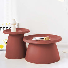Load image into Gallery viewer, ArtissIn Nordic Mushroom Coffee Side Table Red-Furniture-The White Mall
