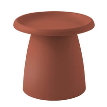 Load image into Gallery viewer, ArtissIn Coffee Table Mushroom Nordic Round Small Side Table 50CM Red
