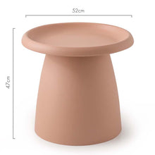 Load image into Gallery viewer, ArtissIn Nordic Mushroom Coffee Table - Creamy Pink-Furniture-The White Mall
