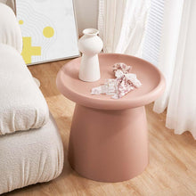 Load image into Gallery viewer, ArtissIn Nordic Mushroom Coffee Table - Creamy Pink-Furniture-The White Mall
