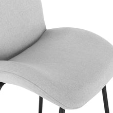 Load image into Gallery viewer, Artiss Bar Stools Metal Stool Dining Chairs Kitchen Counter Barstools Fabric x2
