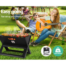Load image into Gallery viewer, Grillz Notebook Portable Charcoal BBQ Grill
