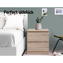 Load image into Gallery viewer, Classic 70s Minimal Wood Bedside Table-Furniture-The White Mall
