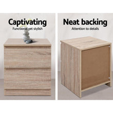 Load image into Gallery viewer, Classic 70s Minimal Wood Bedside Table-Furniture-The White Mall
