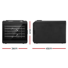 Load image into Gallery viewer, Devanti 6 Tray Food Dehydrators Commercial Beef Jerky Maker Fruit Dryer Black
