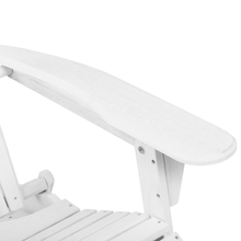 Load image into Gallery viewer, Gardeon Adirondack Beach Chair with Ottoman - White
