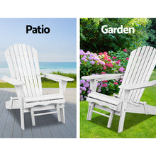 Load image into Gallery viewer, Gardeon Set of 2 Outdoor Sun Lounge Chairs Patio Furniture Lounger Beach Chair Adirondack
