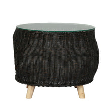 Load image into Gallery viewer, Gardeon Side Table Coffee Pet Bed Indoor Wicker Outdoor Furniture Patio Desk
