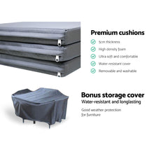 Load image into Gallery viewer, Gardeon Outdoor Furniture 7pcs Dining Set
