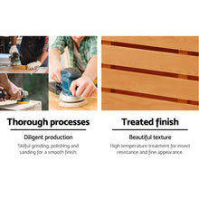 Load image into Gallery viewer, Gardeon Outdoor Storage Bench Box Wooden Garden Chair 2 Seat Timber Furniture
